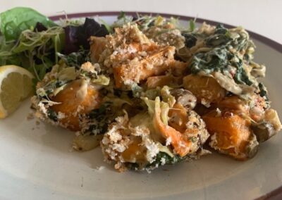 Squash, Kale & Sage Gratin